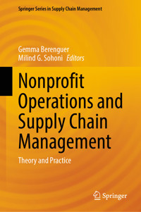 Nonprofit Operations and Supply Chain Management -  - E-Book