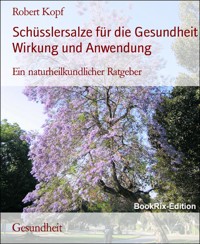 Schüsslersalze für die Gesundheit Wirkung und Anwendung - Robert Kopf - E-Book