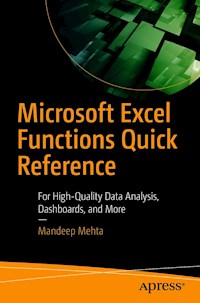 Microsoft Excel Functions Quick Reference - Mandeep Mehta - E-Book