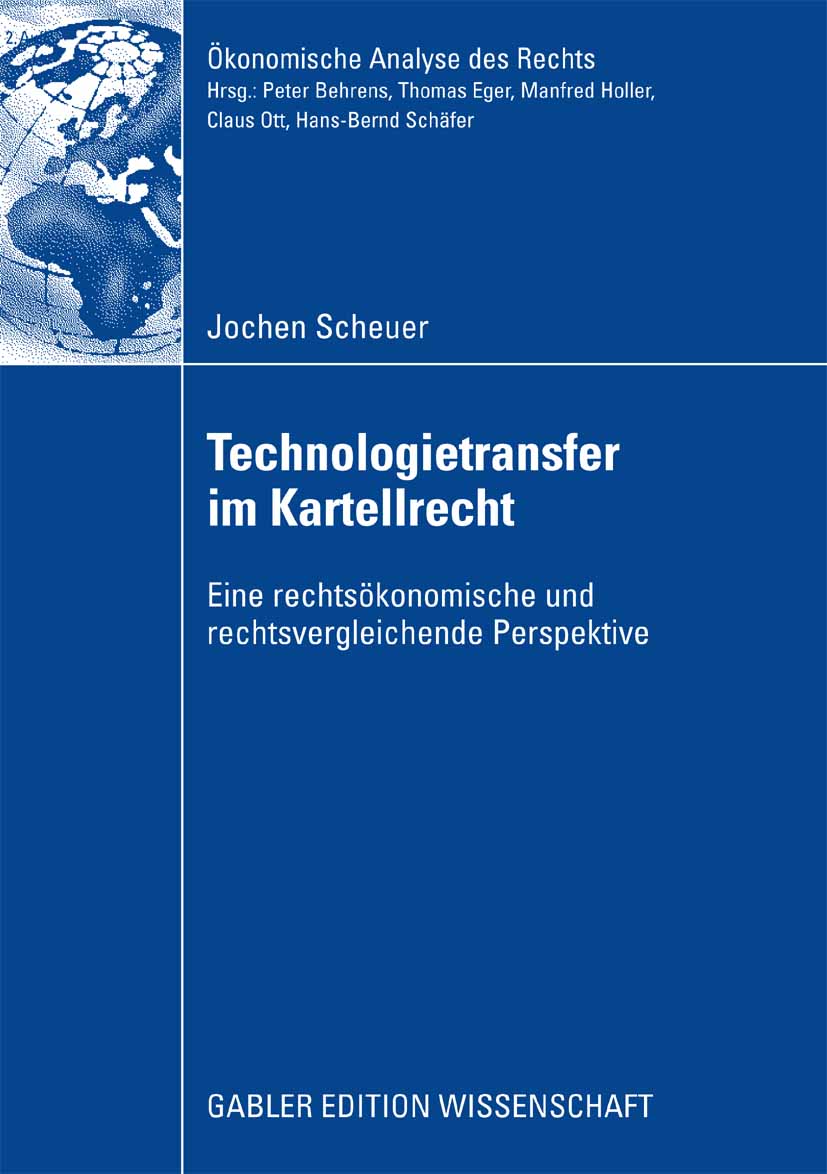 Technologietransfer im Kartellrecht - Jochen Scheuer - E-Book