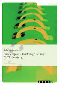 Businessplan - Existenzgründung IT/TK-Beratung - Raik Neumann - E-Book
