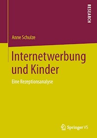 Internetwerbung und Kinder - Anne Schulze - E-Book