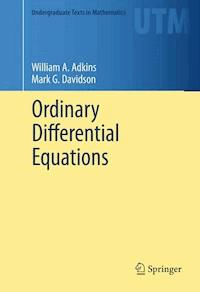 Ordinary Differential Equations - William Adkins - E-Book
