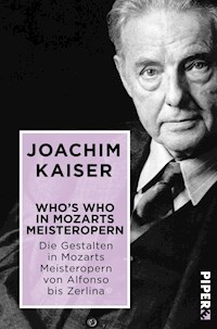 Who´s who in Mozarts Meisteropern - Joachim Kaiser - E-Book
