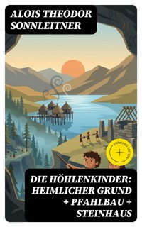 Die Höhlenkinder: Heimlicher Grund + Pfahlbau + Steinhaus - Alois Theodor Sonnleitner - E-Book