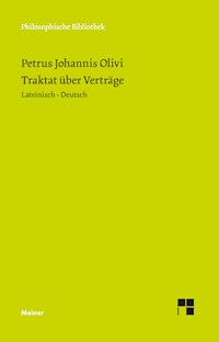 Traktat über Verträge - Petrus Iohannis Olivi - E-Book