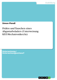 Prüfen und Tauschen eines Abgasturboladers (Unterweisung KFZ-Mechatroniker/in) - Simon Plendl - E-Book