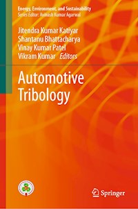 Automotive Tribology -  - E-Book