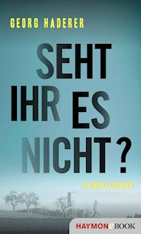 Seht ihr es nicht? - Georg Haderer - E-Book