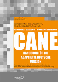 Camberwell Assessment of Need for the Elderly – CANE - Marie Dorow - E-Book