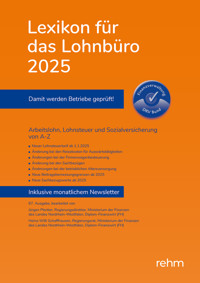 Lexikon für das Lohnbüro 2025 (E-Book EPUB) - Wolfgang Schönfeld - E-Book