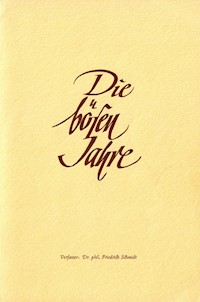 Die bösen Jahre - Friedrich Schmidt - E-Book