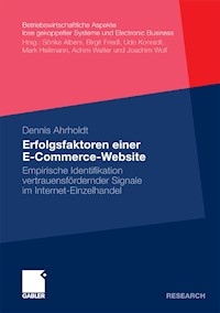 Erfolgsfaktoren einer E-Commerce-Website - Dennis Ahrholdt - E-Book