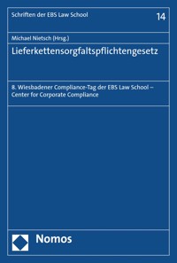 Lieferkettensorgfaltspflichtengesetz -  - E-Book