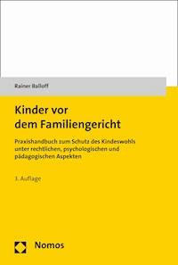 Kinder vor dem Familiengericht - Rainer Balloff - E-Book
