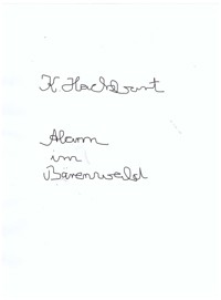 Alarm im Bärenwald - Karin Hackbart - E-Book