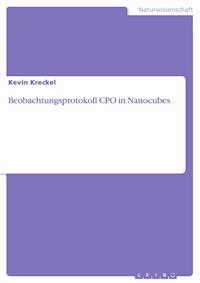 Beobachtungsprotokoll CPO in Nanocubes - Kevin Kreckel - E-Book