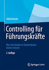 Controlling für Führungskräfte - Ulrich Brecht - E-Book