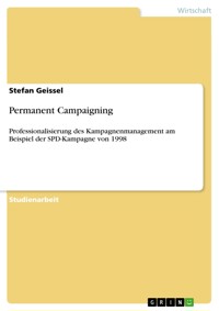 Permanent Campaigning - Stefan Geissel - E-Book