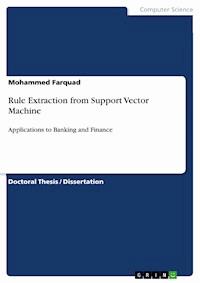 Rule Extraction from Support Vector Machine - Mohammed Farquad - E-Book