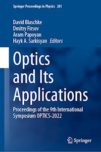 Optics and Its Applications -  - E-Book