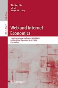 Web and Internet Economics -  - E-Book