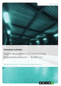 Angebotsvergleich (Unterweisung Industriekaufmann / -kauffrau) - Christian Colletta - E-Book