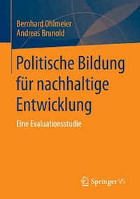 Politische Bildung für nachhaltige Entwicklung - Bernhard Ohlmeier - E-Book