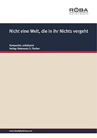 Nicht eine Welt, die in ihr Nichts vergeht - Chr. Sturm - E-Book