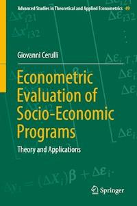Econometric Evaluation of Socio-Economic Programs - Giovanni Cerulli - E-Book