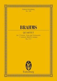 String Quartet C minor - Johannes Brahms - E-Book