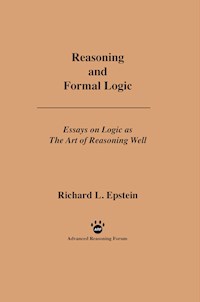 Reasoning and Formal Logic - Richard L Epstein - E-Book