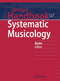Springer Handbook of Systematic Musicology -  - E-Book