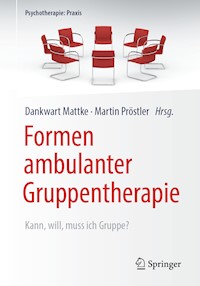 Formen ambulanter Gruppentherapie -  - E-Book