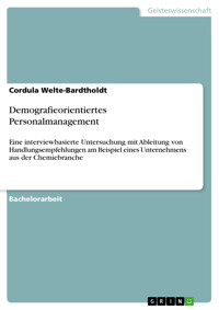 Demografieorientiertes Personalmanagement - Cordula Welte-Bardtholdt - E-Book