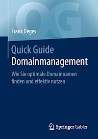 Quick Guide Domainmanagement - Frank Deges - E-Book