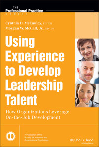 Using Experience to Develop Leadership Talent - Cynthia D. McCauley - E-Book