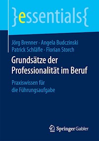 Grundsätze der Professionalität im Beruf - Jörg Brenner - E-Book