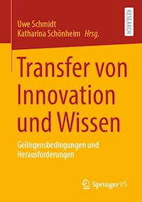 Transfer von Innovation und Wissen -  - E-Book
