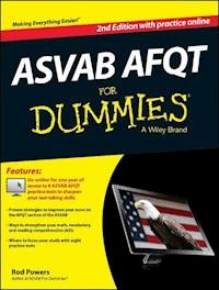 ASVAB AFQT For Dummies, with Online Practice Tests - Rod Powers - E-Book