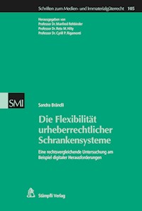 Die Flexibilität urheberrechtlicher Schrankensysteme - Brändli Sandra - E-Book