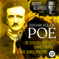 Im Strudel des Mahlstroms / Das ovale Porträt - Arndt Schmöle liest Edgar Allan Poe, Band 12 (Ungekürzt) - Edgar Allan Poe - Hörbuch
