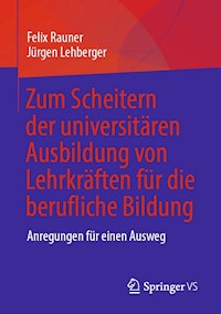 Zum Scheitern der universitären Ausbildung von Lehrkräften für die berufliche Bildung - Felix Rauner - E-Book