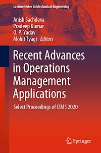Recent Advances in Operations Management Applications -  - E-Book