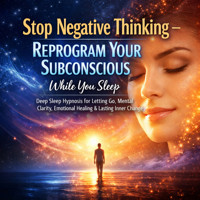 Deep Sleep Hypnosis – Stop Negative Thinking – Reprogram Your Subconscious While You Sleep - Adam Taylor - Hörbuch