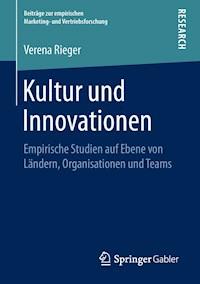 Kultur und Innovationen - Verena Rieger - E-Book