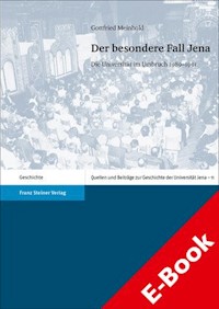 Der besondere Fall Jena - Gottfried Meinhold - E-Book