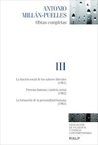 Millán-Puelles. III. Obras completas - Antonio Millán-Puelles - E-Book