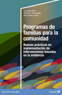Programas de familias para la comunidad - Carmen Orte Socias - E-Book