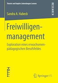 Freiwilligenmanagement - Sandra A. Habeck - E-Book
